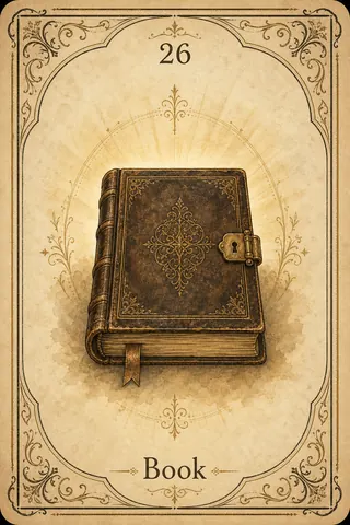 Buch Lenormandkarte