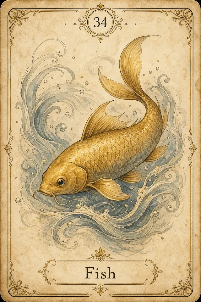 Fische Lenormandkarte