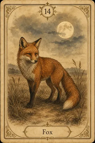 Fuchs Lenormandkarte