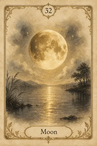 Mond Lenormandkarte