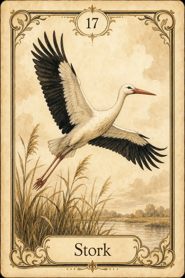 Storch Lenormandkarte