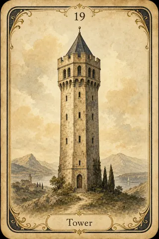 Turm Lenormandkarte