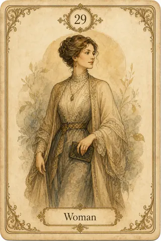 Dame Lenormandkarte